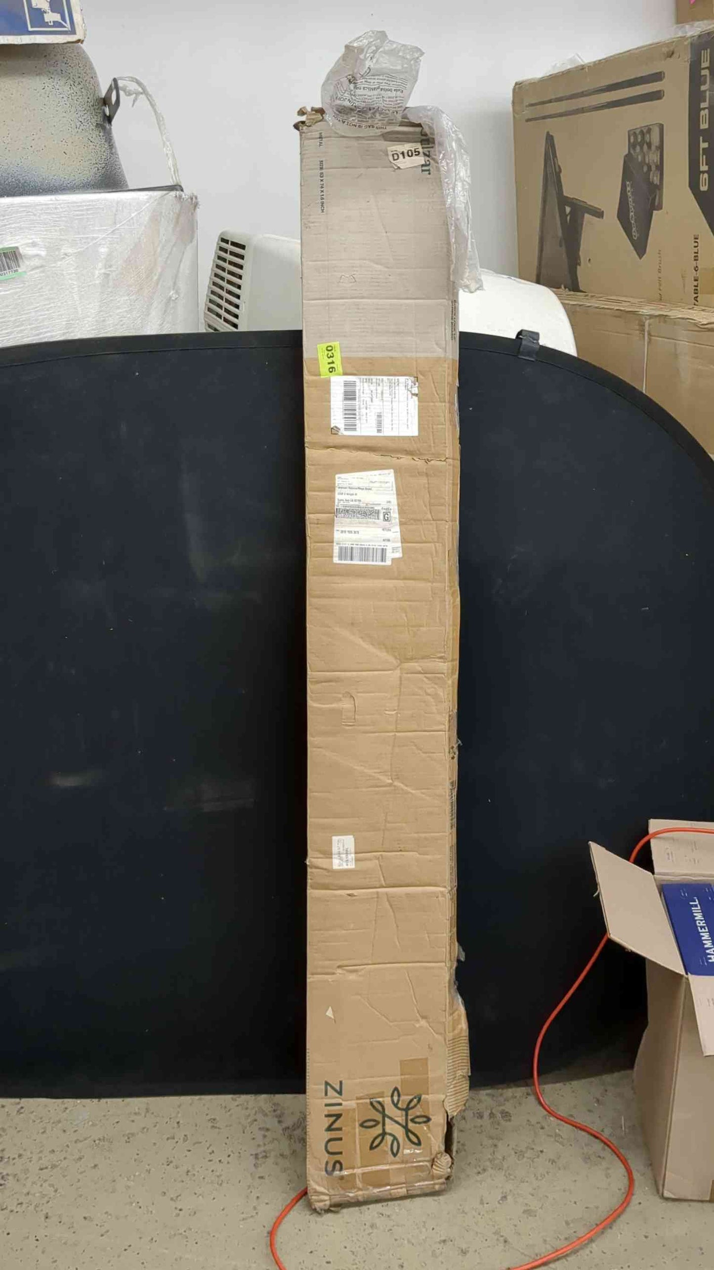 ZINUS Quick Lock Bunkie Board, Box Spring & Bed Slat Replacement, Metal Frame with Steel Slats, Easy Assembly, Full