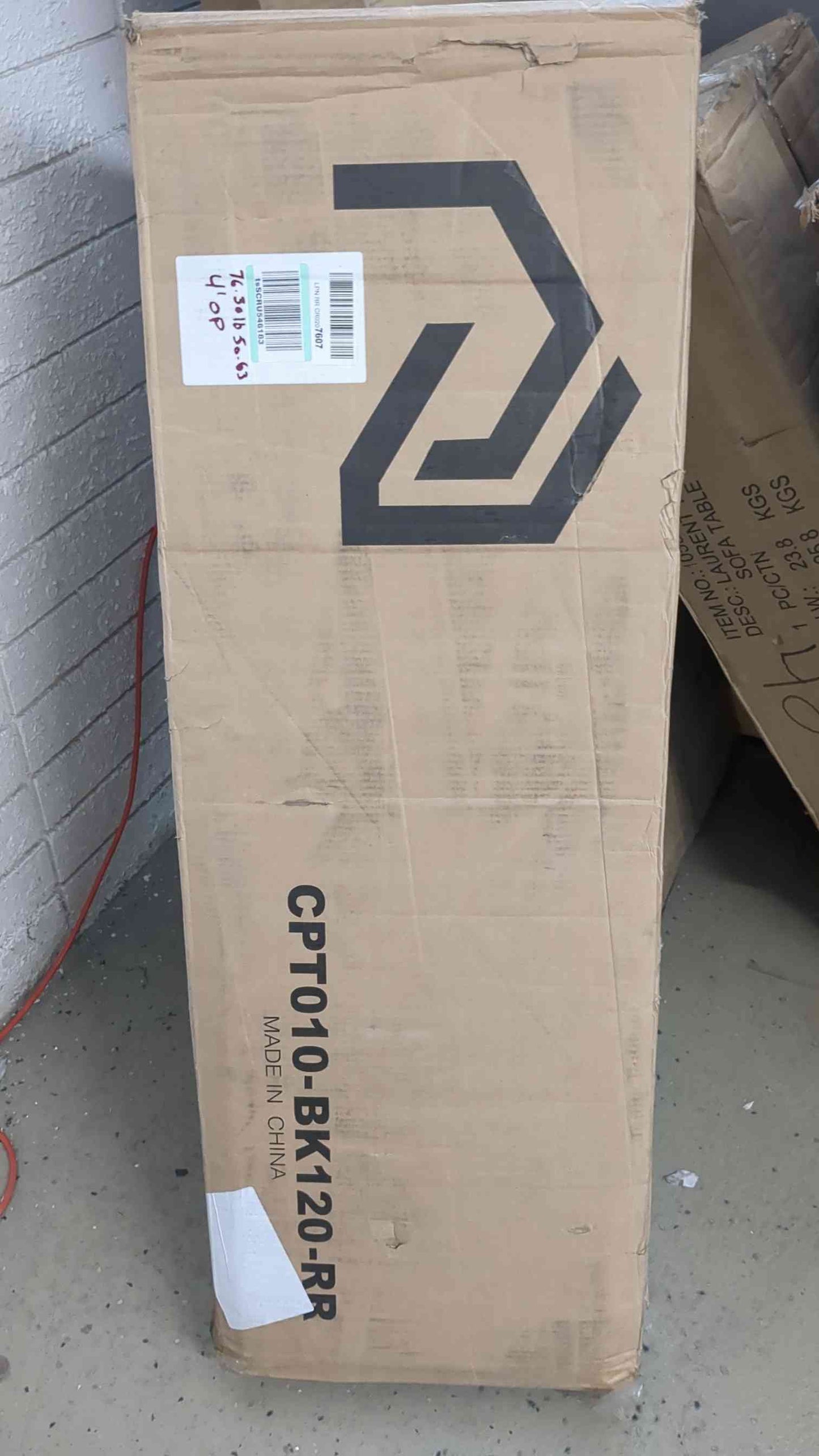 Rolanstar Computer Desk with Power Outlet, Home Office PC Desk with USB Ports Charging Station, 47" Desktop Table with Side Storage Bag and Iron Hooks, Stable Metal Frame Workstation, Rustic Brown