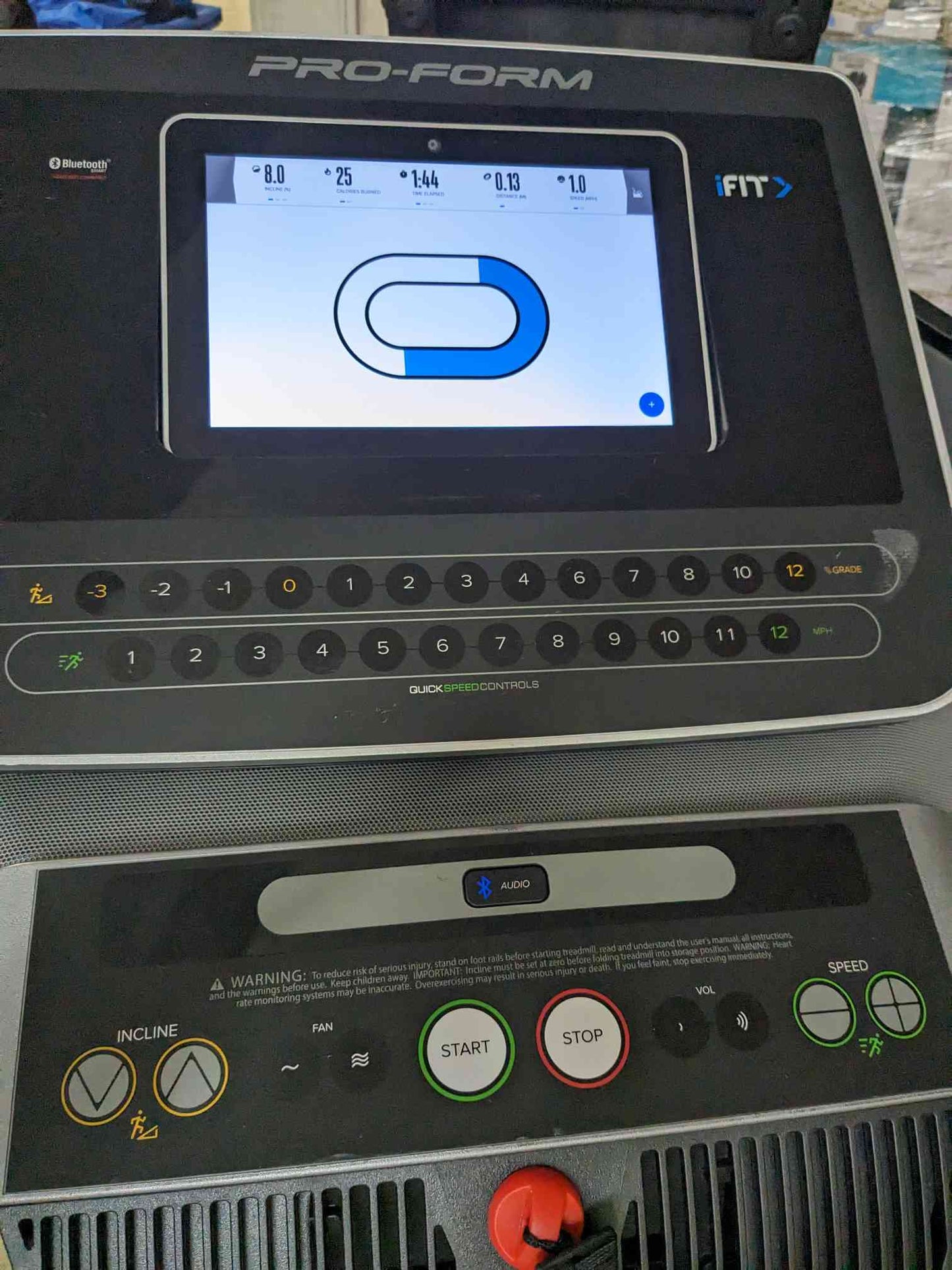 ProForm Pro 2000 Smart Treadmill with 10” Touchscreen Display