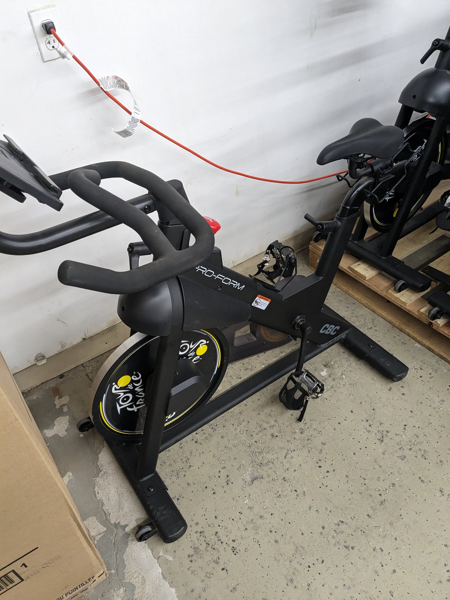ProForm Tour De France CBC Smart Indoor Cycle- Black