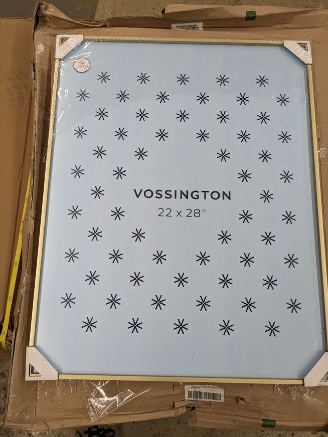 Vossington 22 x 28 Inch Frame | Exclusive Bronze Picture Frame | Thin Modern Look