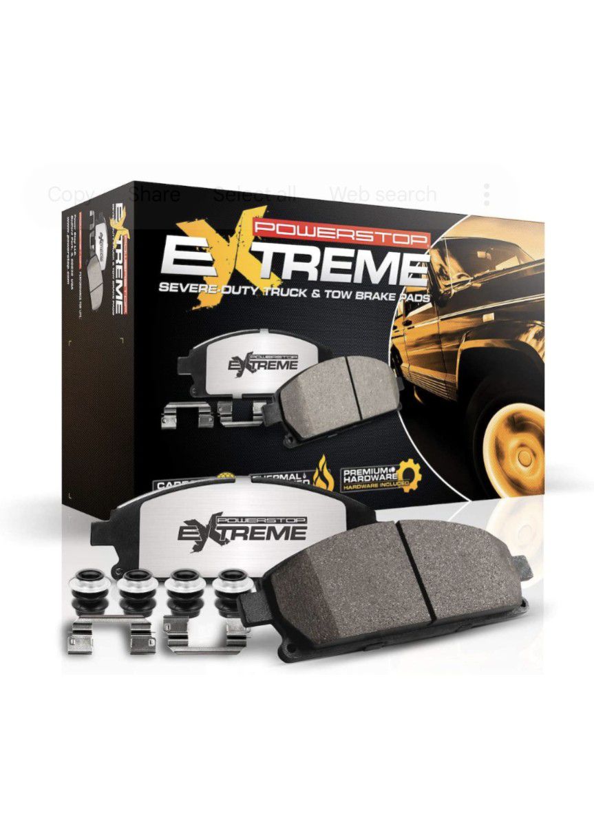 Power Stop Front Z36 Truck and Tow Carbon-Fiber Ceramic Brake Pads Z36-149