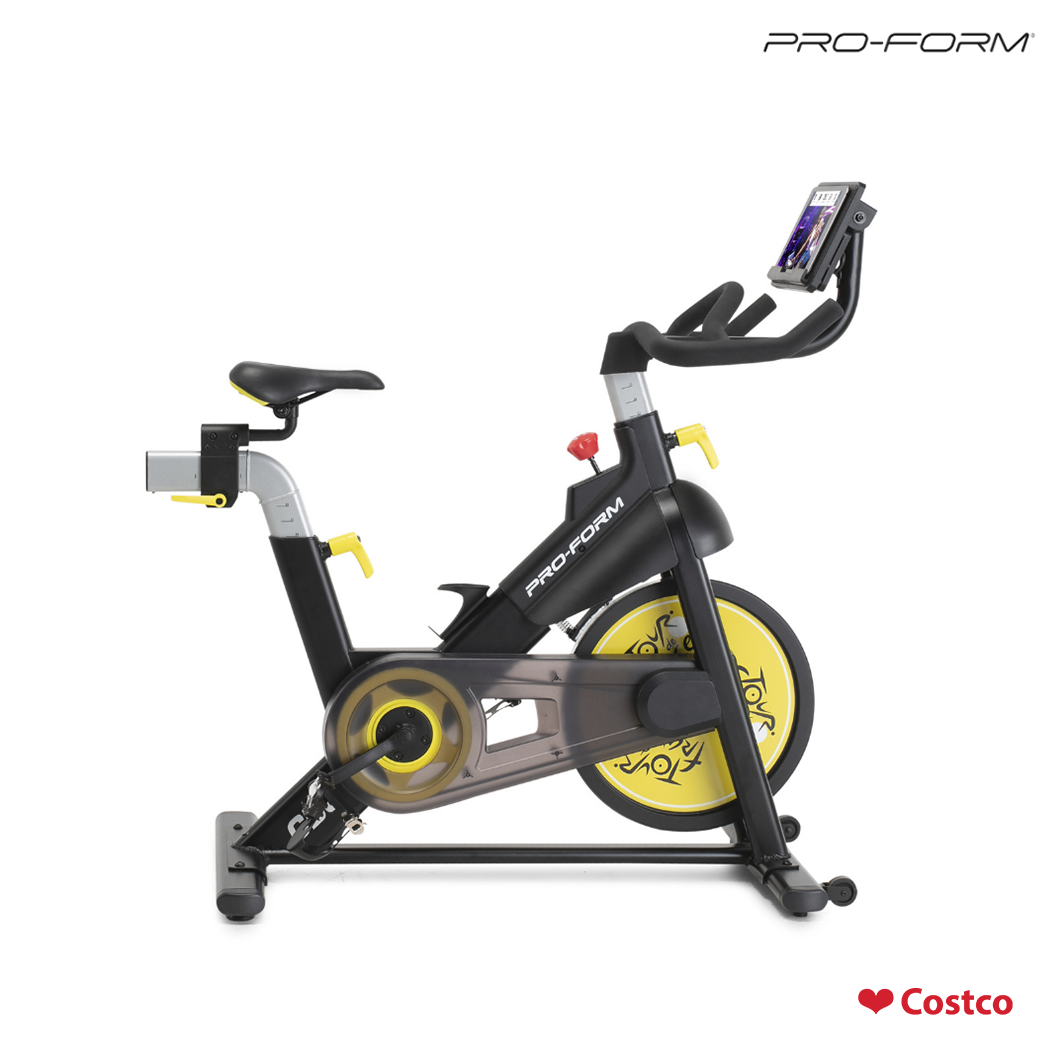 Proform Tour De France Spin Bike Bicycle Yellow