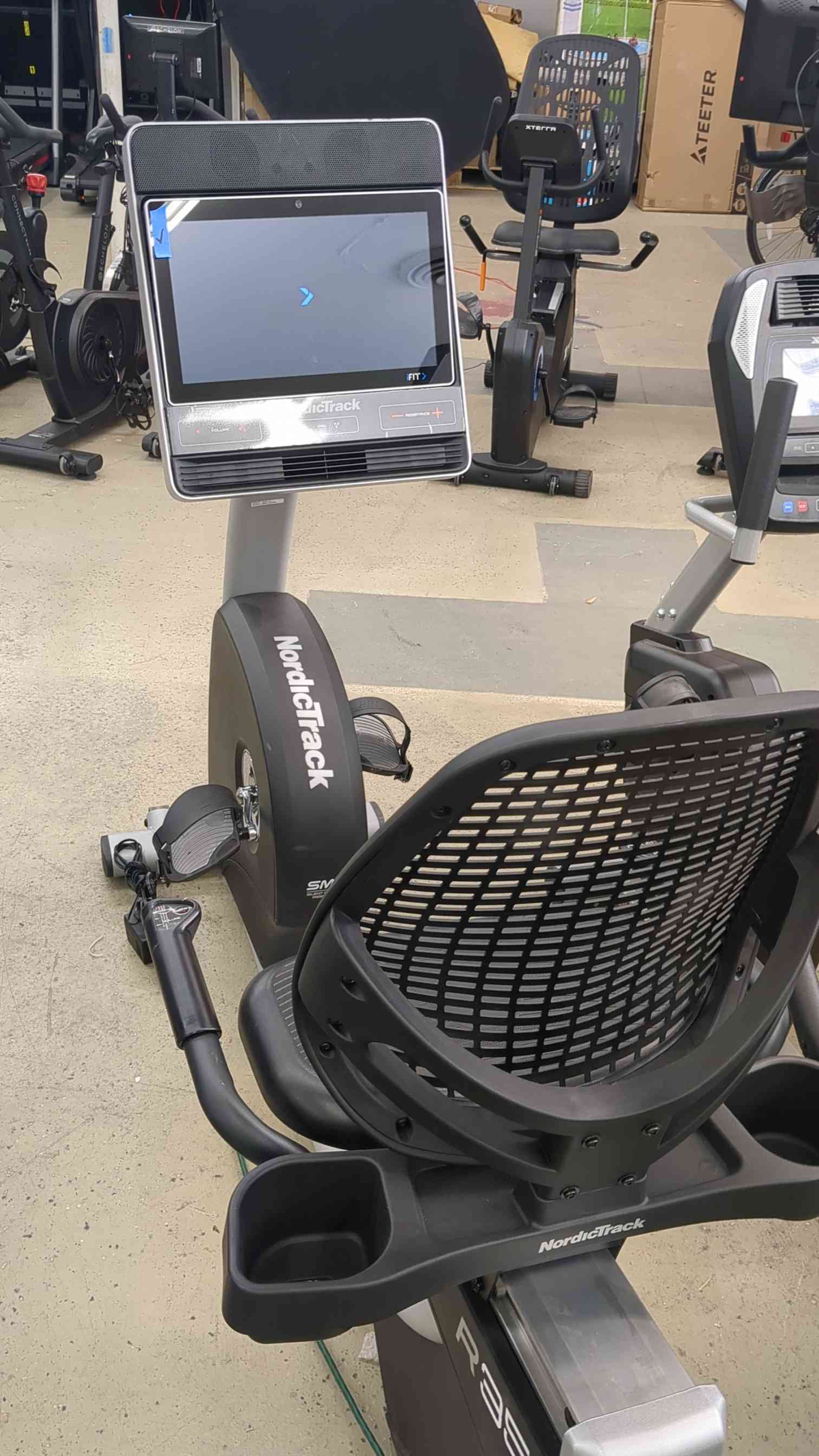 NordicTrack Commercial Series R35 Recumbent Exercise Spin Bike Bicycle ...