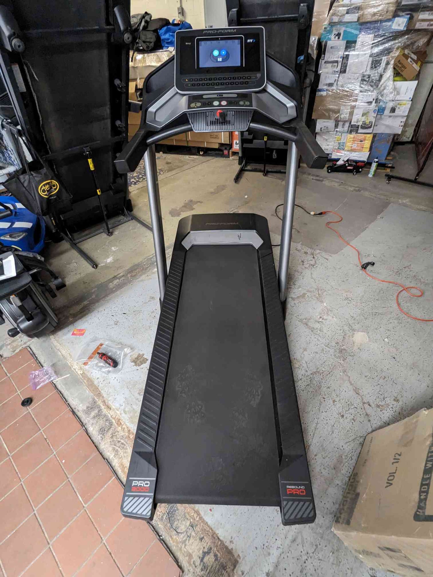 ProForm Pro 2000 Smart Treadmill with 10” Touchscreen Display