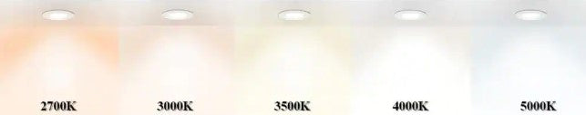 Commercial Electric 5/6 in. Color Temperature Selectable Integrated LED Recessed Light Trim (4-Pack)