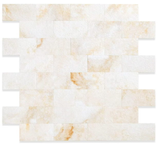 12 in. x 12 in. Beige Yun Marble Peel and Stick Backsplash PVC Sticker Wallpaper Smart Tile in (5 sq. ft./5 Sheets per set, 6 sets total)