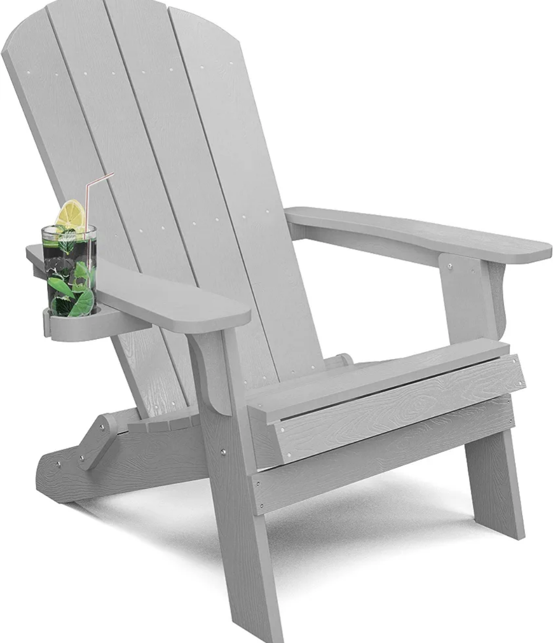 Lawn Chair with Weather Resistant for Outside Deck Lawn Garden